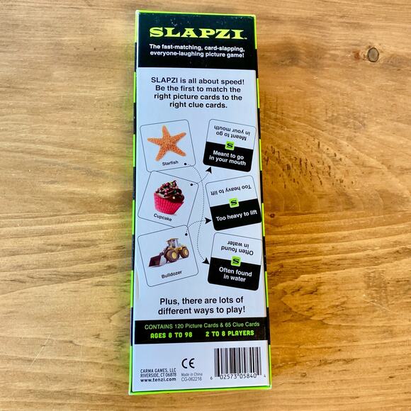SLAPZI Game Fast Matching Card-Slapping Family Picture Carma Makers of TENZI - Picture 3 of 8